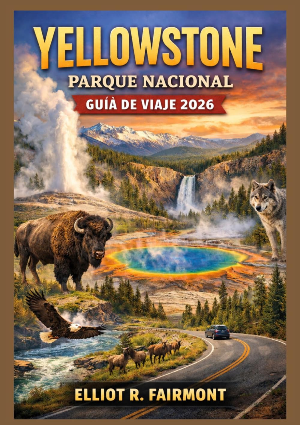 YELLOWSTONE PARQUE NACIONAL GUÍA DE VIAJE 2026: Un manual esencial sobre géiseres, fauna silvestre, rutas panorámicas, senderos para caminatas, ... Exploradores Globales de Elliot R. Fairmont)