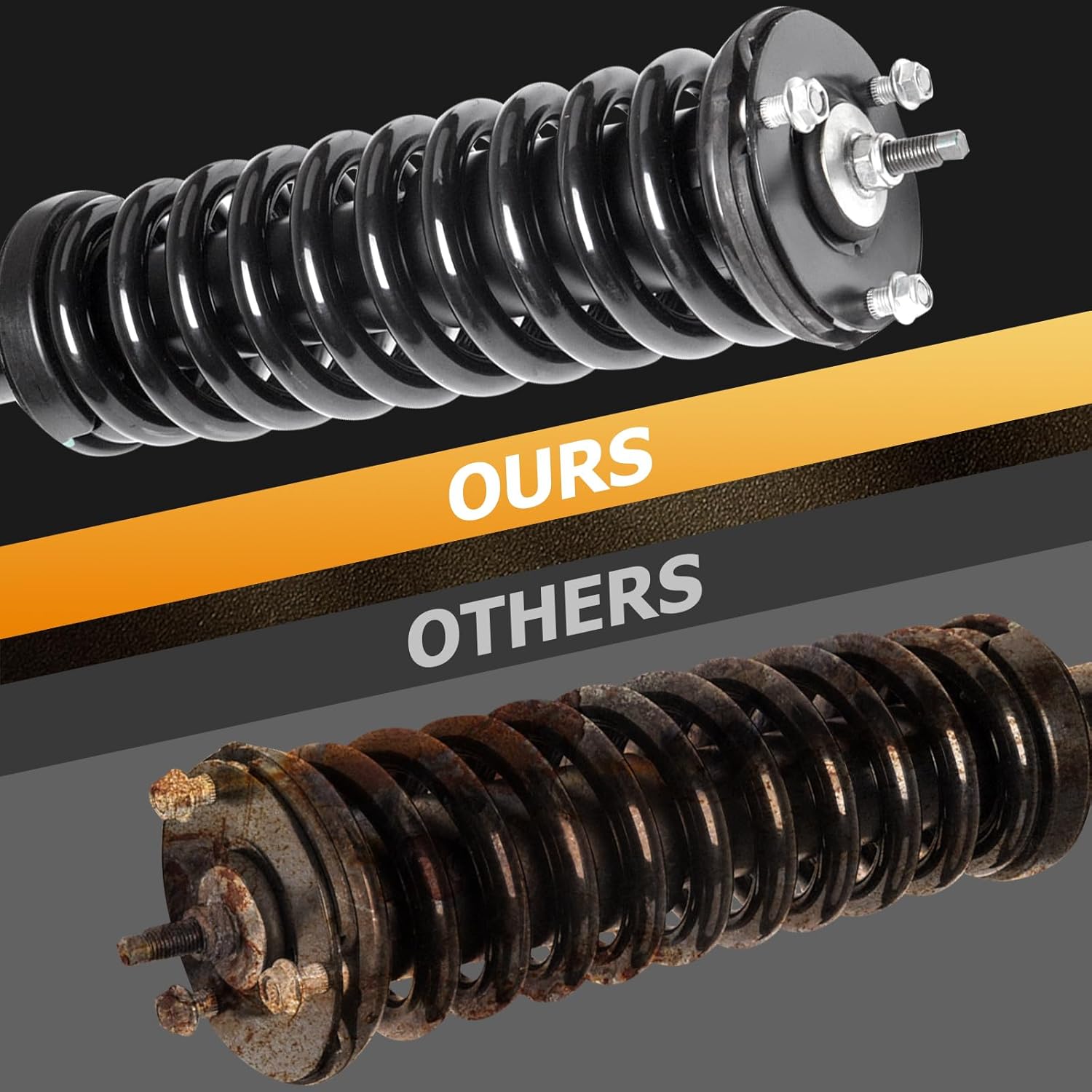 ASAPE Complete Struts Front A Pair Fit for 1995 1996 1997 1998 1999 2000 2001 2002 2003 2004 for Toyota Tacoma 4WD Quick-Strut Complete Strut Assembly w/Coil Spring Replace OE 171352L 171352R Set of 2