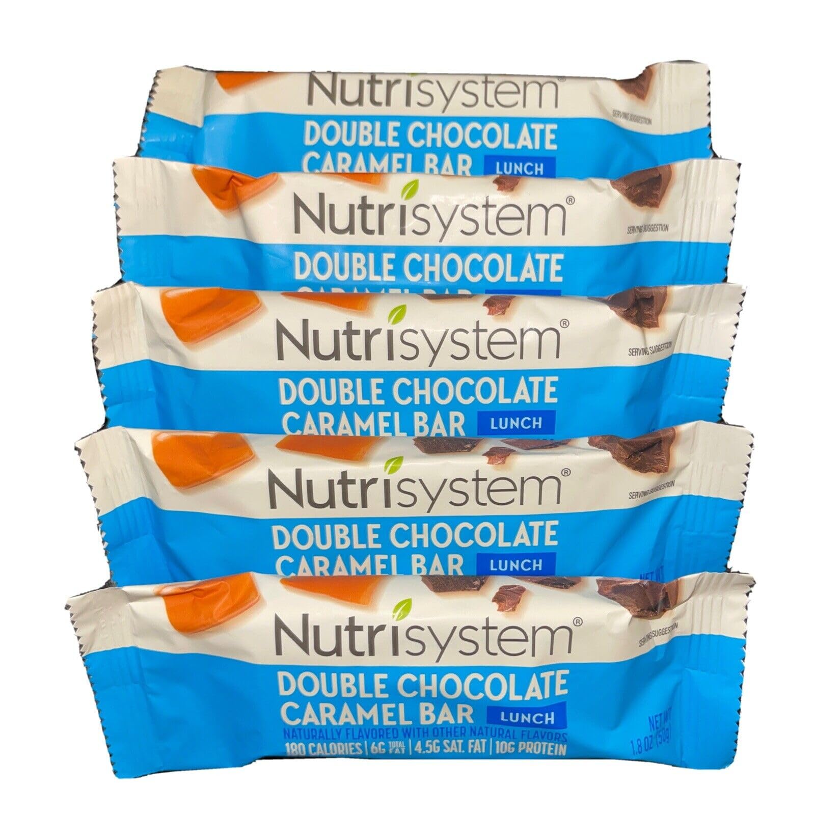 5 Bars Nutrisystem Double chocolate caramel Bars.