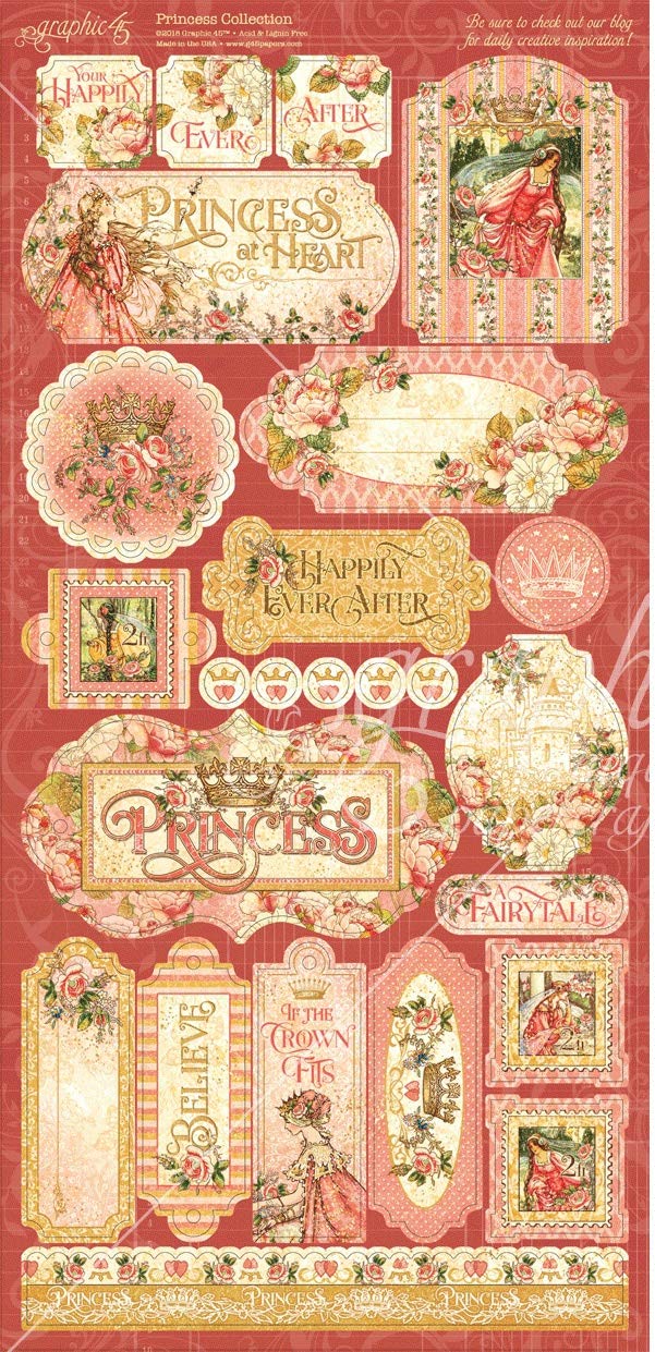 Graphic 45Garden Goddess Chipboard Die