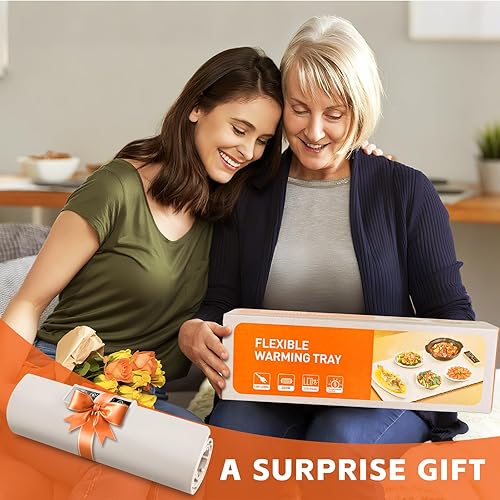 Miniatura 8 de Alfombrilla térmica eléctrica de silicona con control de temperatura ajustable, portátil, resistente al calor, para mesas de comedor, fiestas, bufés