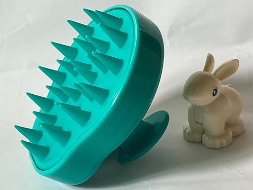 RELAXO - Cepillo masajeador de champú para todo tipo de cabello, masajeador de cuero cabelludo de ducha para hombres y mujeres, ayuda a promover el