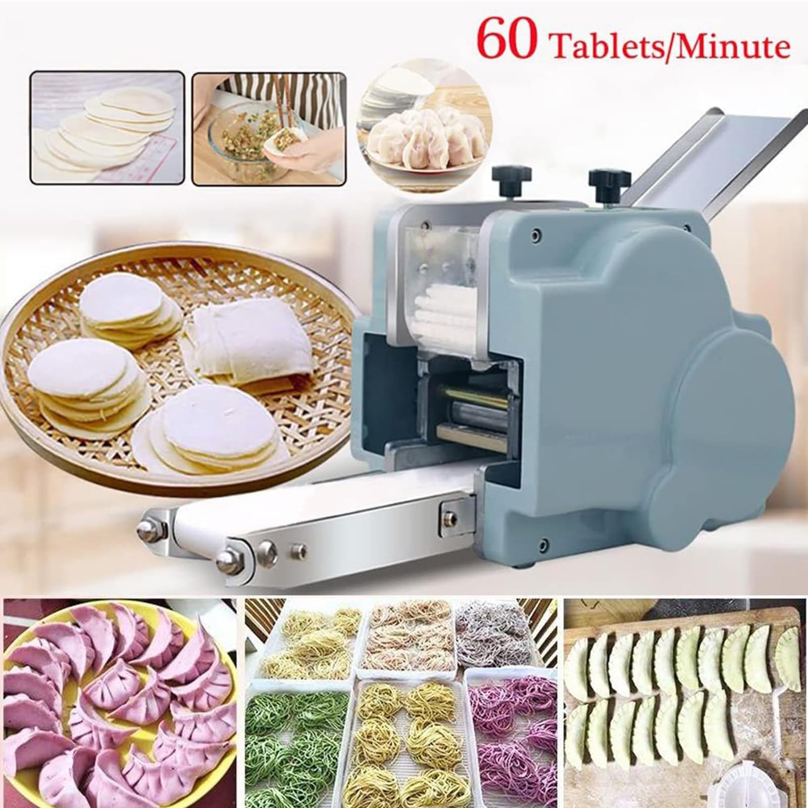 Skin Maker – Attrezzo Da Cucina In Legno Naturale Per Wonton, Pasta E Dolci – Perfetto Per Principianti E Appassionati