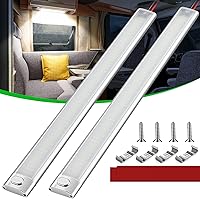 Vista 1 de CT CAPETRONIX Barra de luz LED de 12 V, 168 LED, 1700 lúmenes, 10 W, CC de 12 voltios con interruptor de encendido/apagado, para remolque de carga