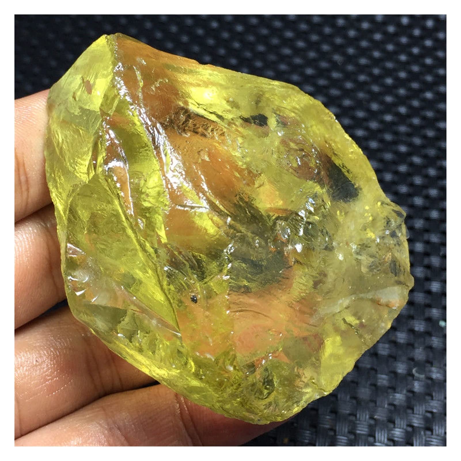 Citrine pierres dures et topaze brute minéraux | Échantillon cristal naturel Brésil 1pc