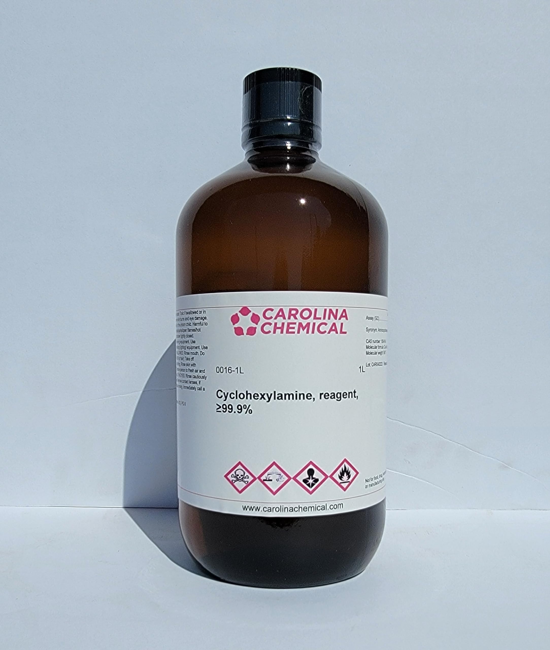 Cyclohexylamine, Reagent ≥99.0% 1 Liter