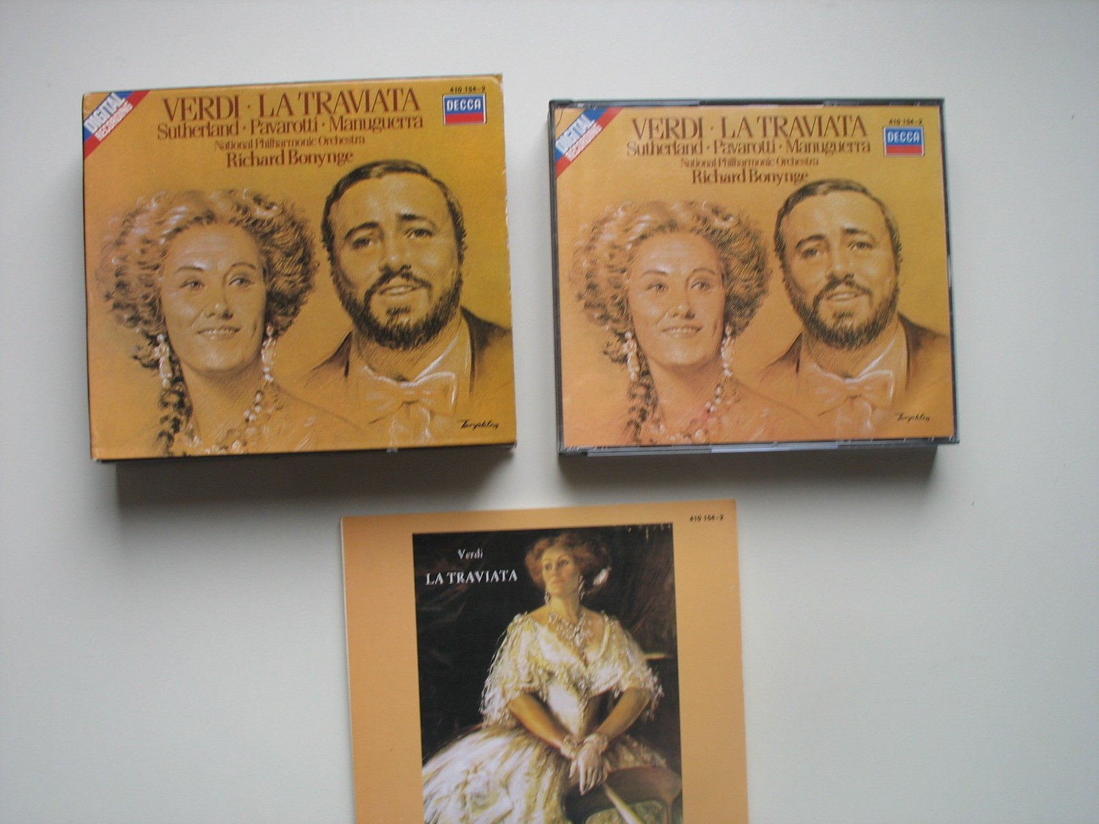 La Traviata [Audio CD] Verdi; Sutherland; Pavarotti and Bonynge