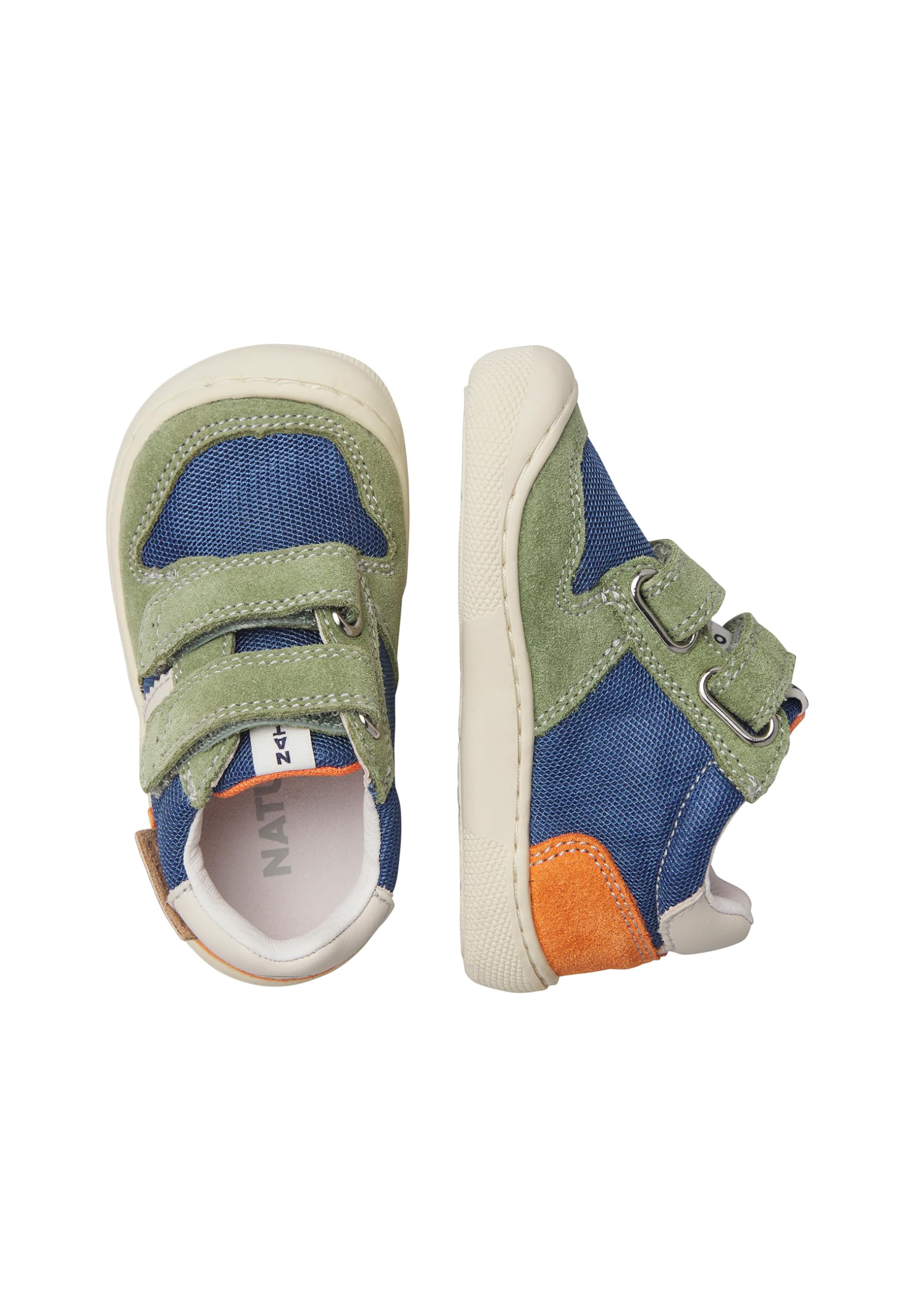 Naturino Scarpe Barefoot in Suede e Tessuto