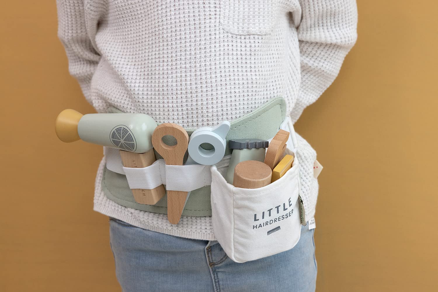 Little Dutch 7066 Holz Friseur Spielset