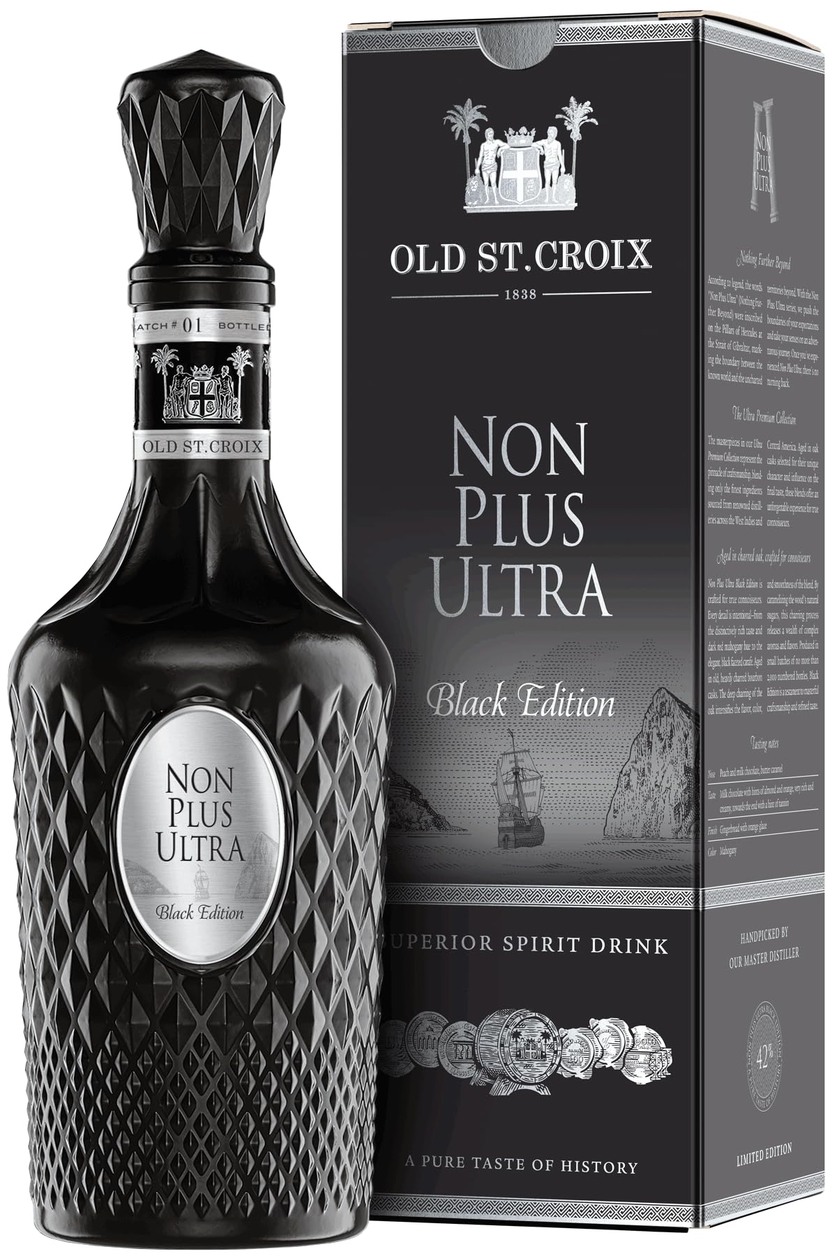 Old St. Croix Non Plus Ultra Black Edition 42% - 700ml