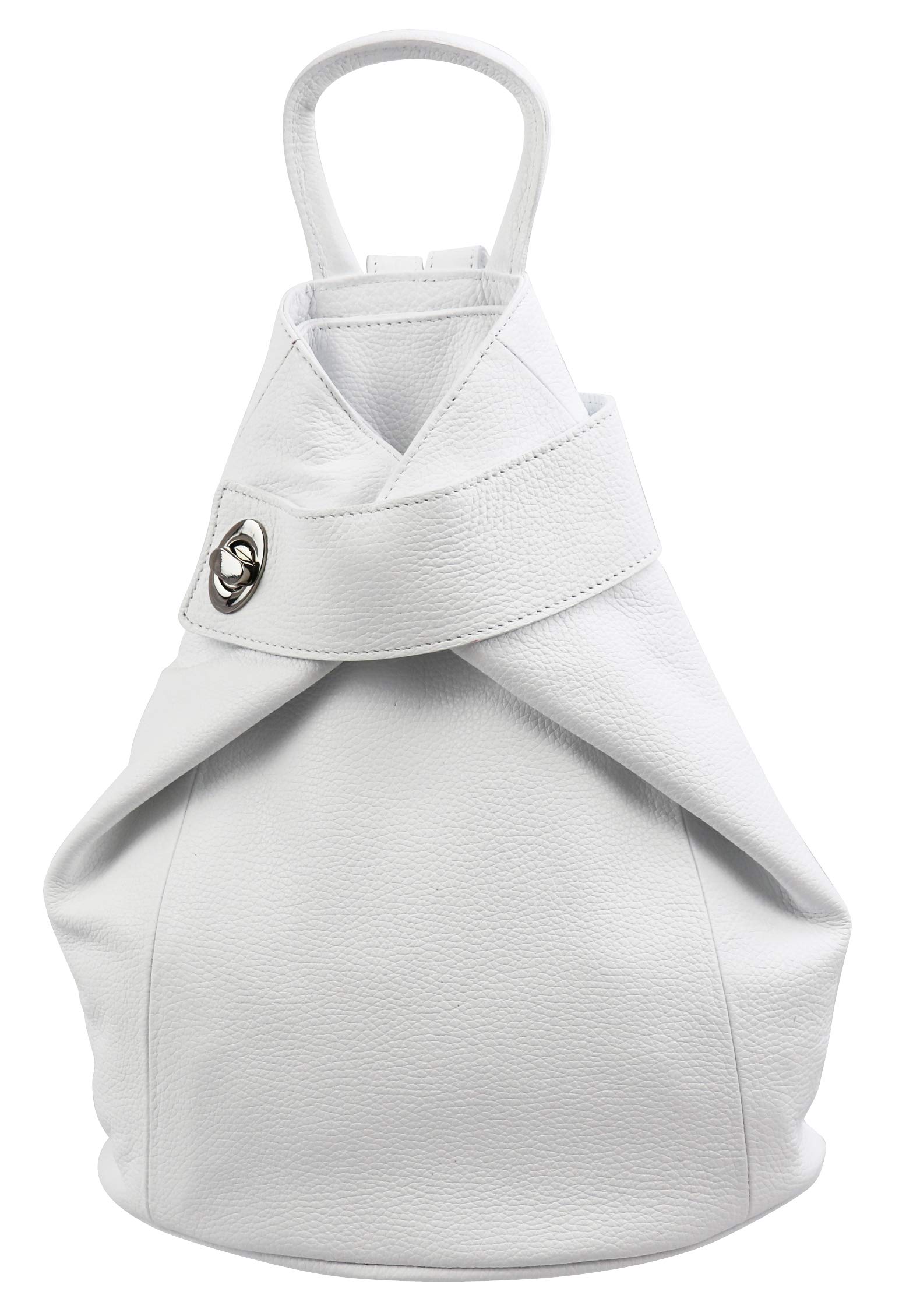 SH Leder - Sac à dos de ville en cuir véritable - Pour femme - En cuir de vachette - 29 x 34 cm - Pamela G2517