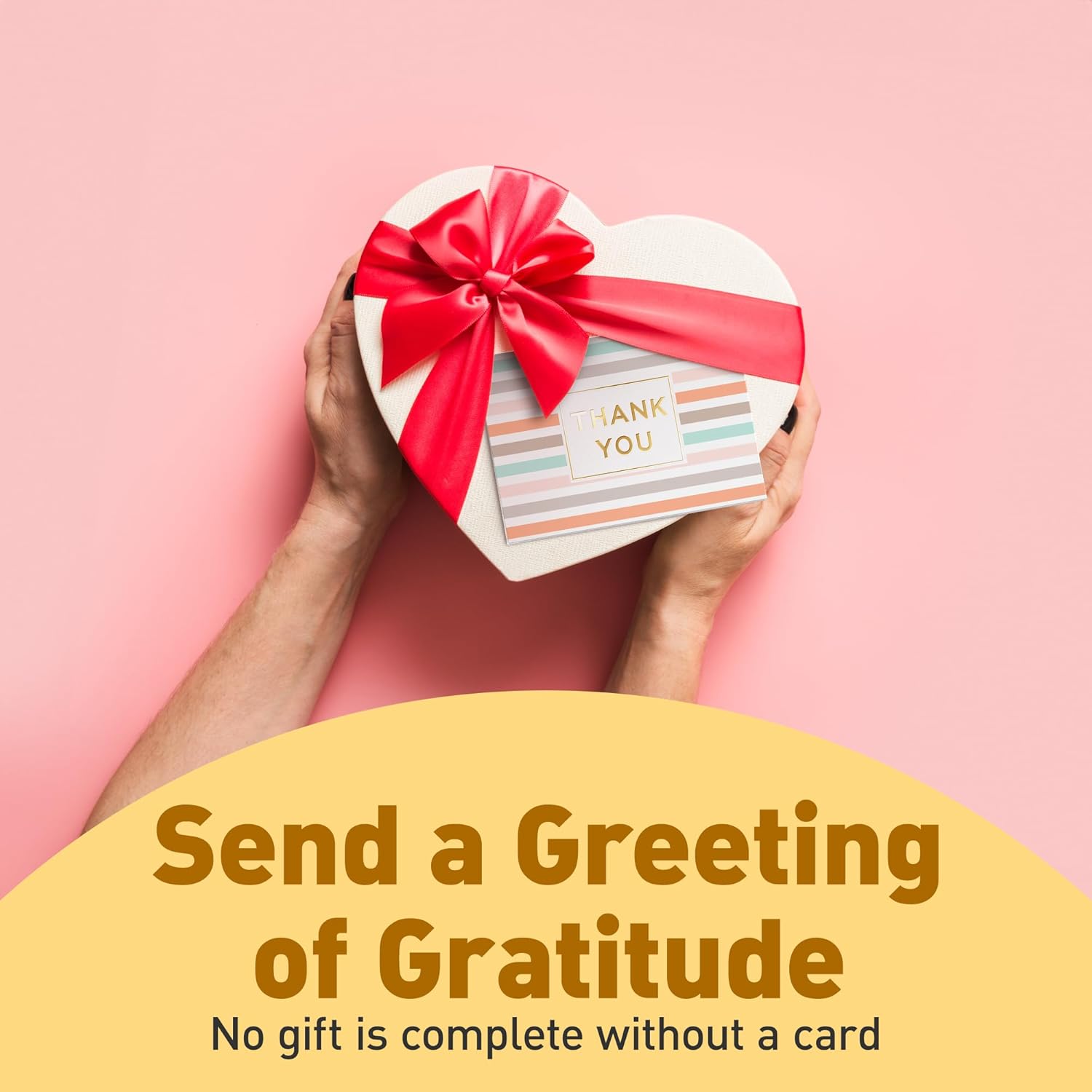 Sweetzer & Orange Blank Thank You Cards with Envelopes, Set of 24 Notecards in 3 Colors, Includes Card Box, Perfect for Teachers, Baby Showers, Weddings, or Business Appreciation - Image 8