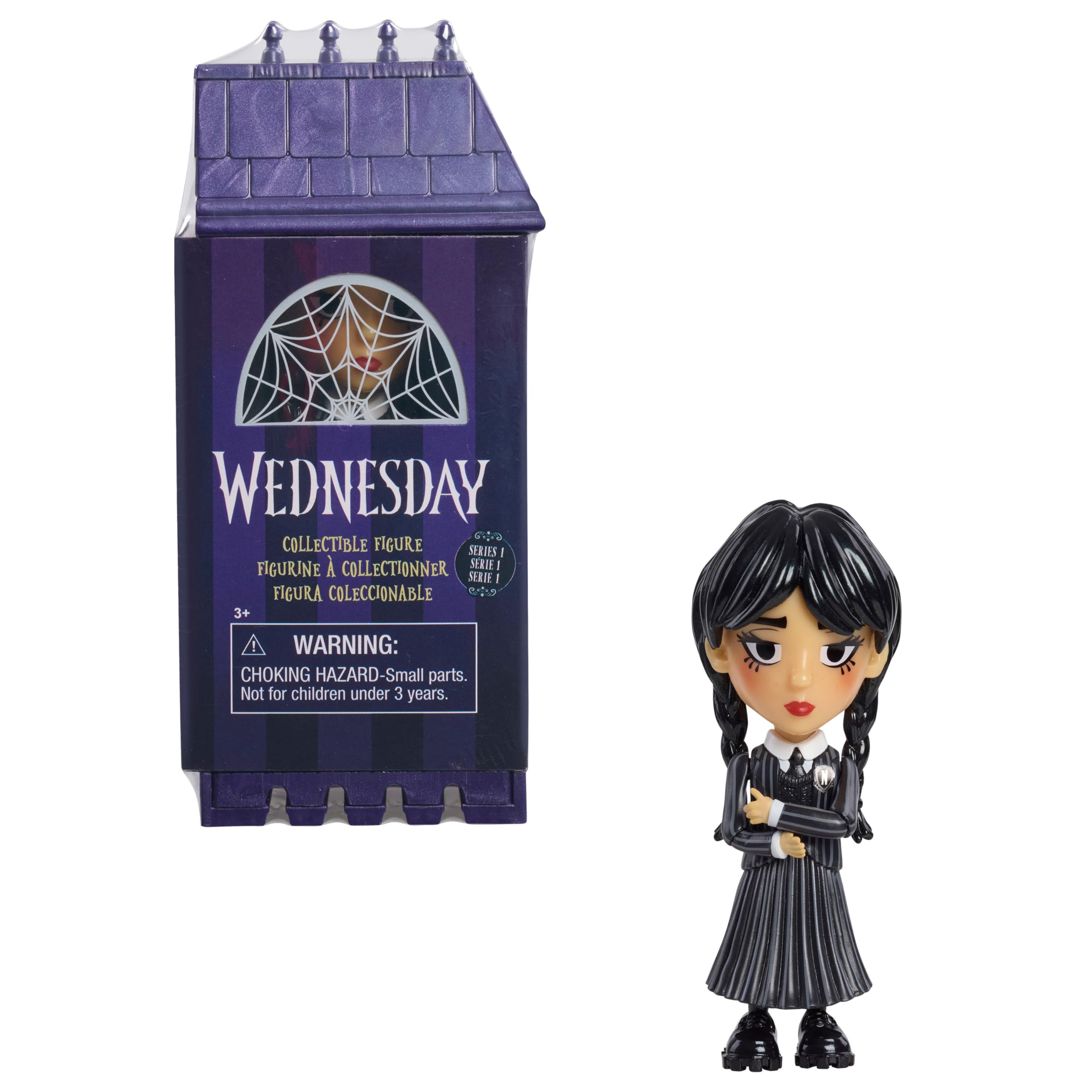 Amazon.com: Just Play Wednesday Small 4-inch Collectible Stylized