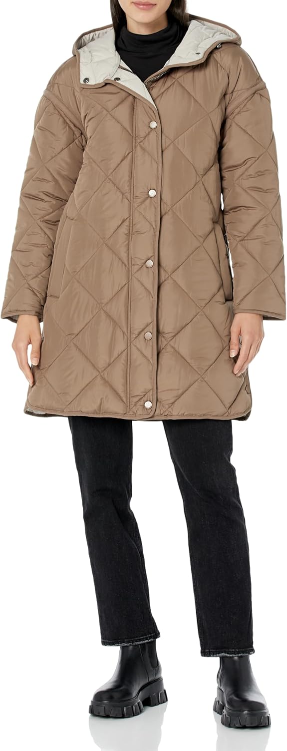 Lucky Brand Women's Diamond Quilted Jacket