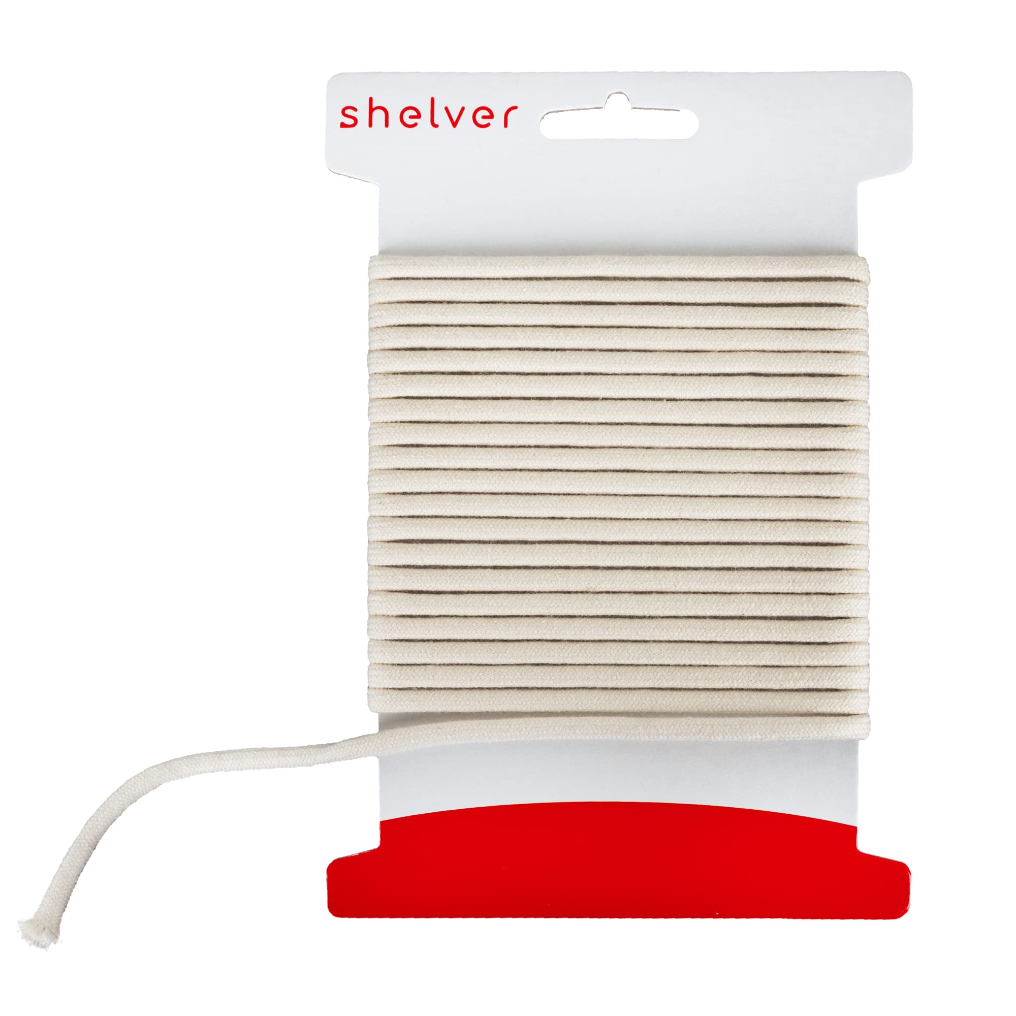 Shelver Natural Cotton Piping Cord (5Mm / 5 Metre)