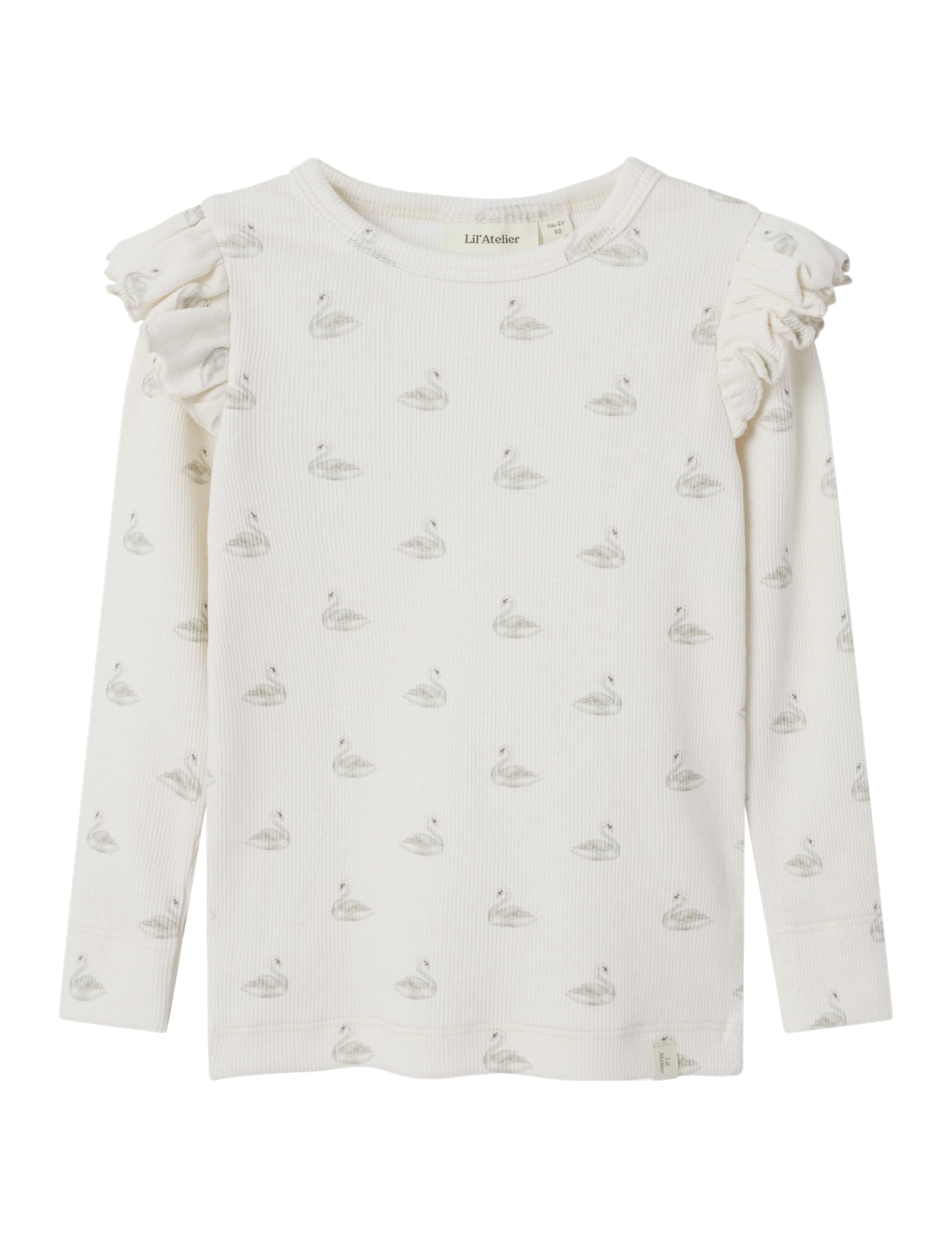 Lil' atelier mini Mädchen Nmfgavo EKO Ls Slim Top Lil Noos Nmfgavo EKO Ls Slim Top Lil Noos (1er Pack)