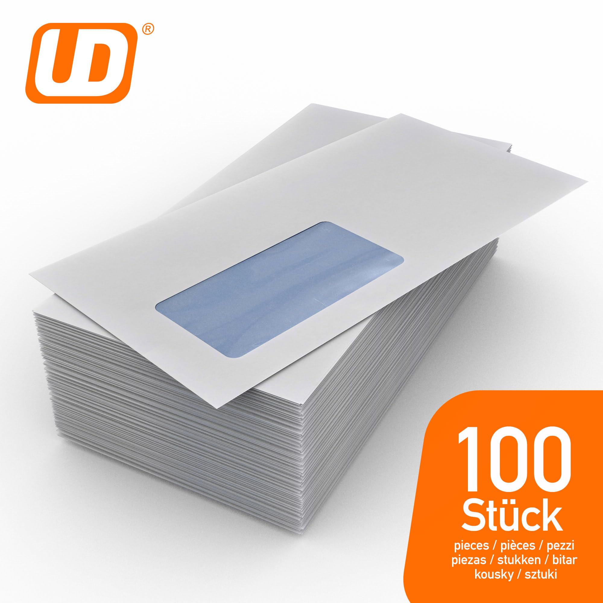 100 Buste Per Lettere, Quadrate, 16 X 16 Cm, Con Fodera In Seta Bianca - Foto 6