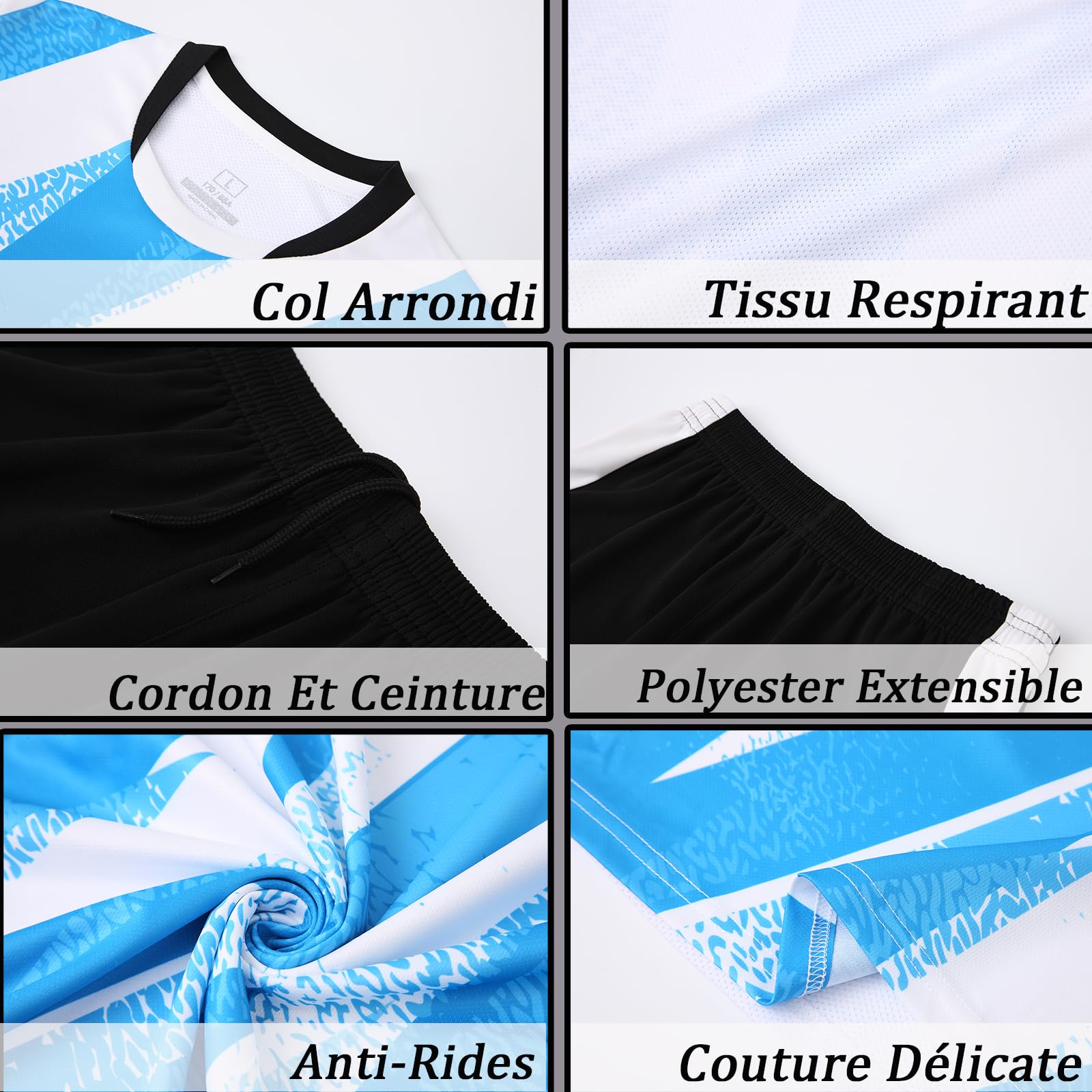 Maillot Gardien de But Enfant Adultes avec Nom Numéro Équipe Maillots de Gardien de Football Garçon Hommes Personnalisés Domicile/Extérieur Tenue Gardien