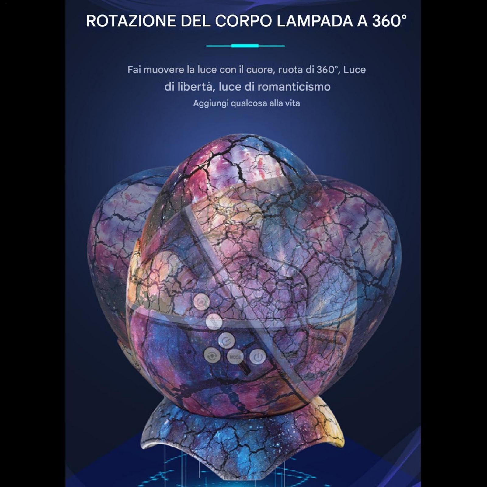 Proiettore di Dinosauro Luminoso Multifunzionale