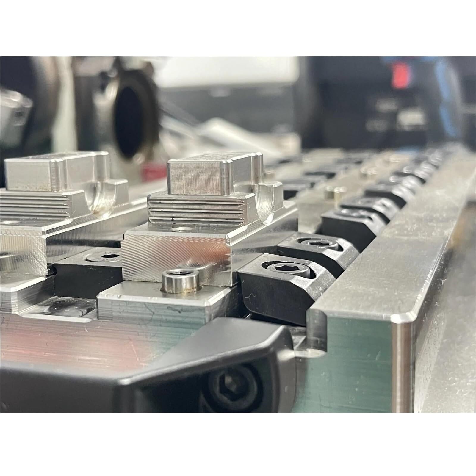 Pince Centrale D'usinage CNC Multi-stations, 2 Pièces, M6 M8 M10 M12