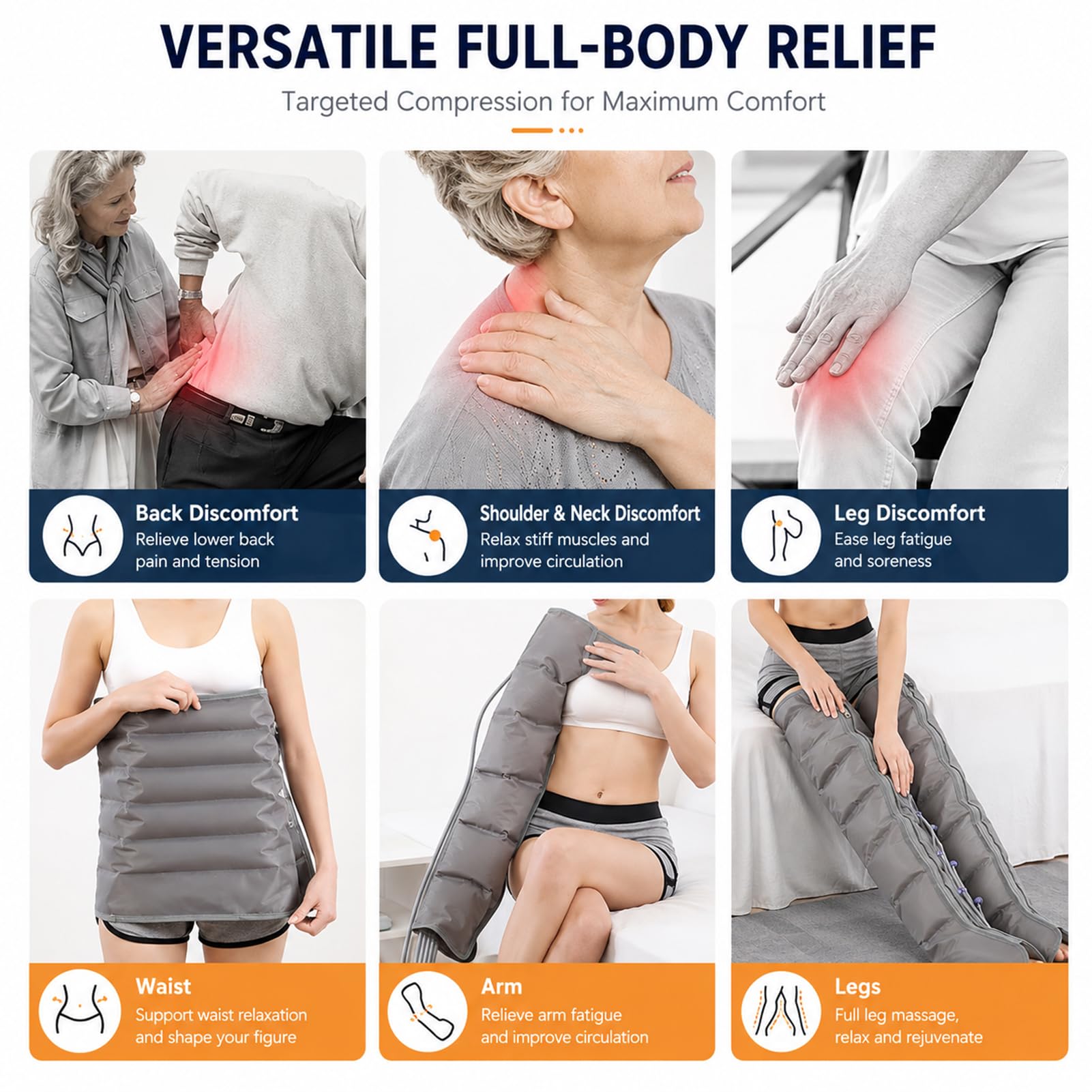 Beinmassagegerät Für Die Lymphdrainage Wadenmassagegerät