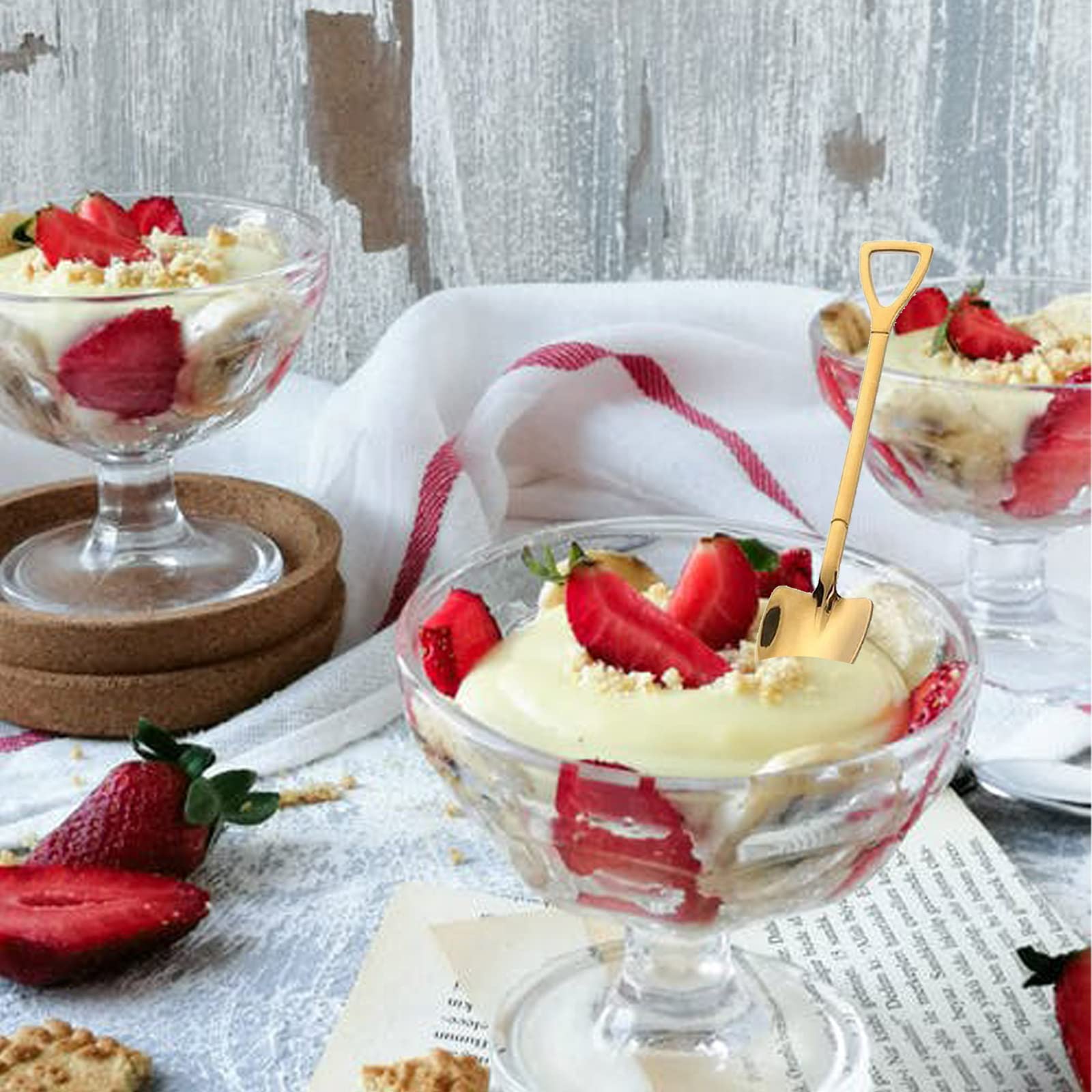 Cucchiaini Da Dessert E Da Gelato Dessert Di Precisione XanSpoden 2 - Foto 3