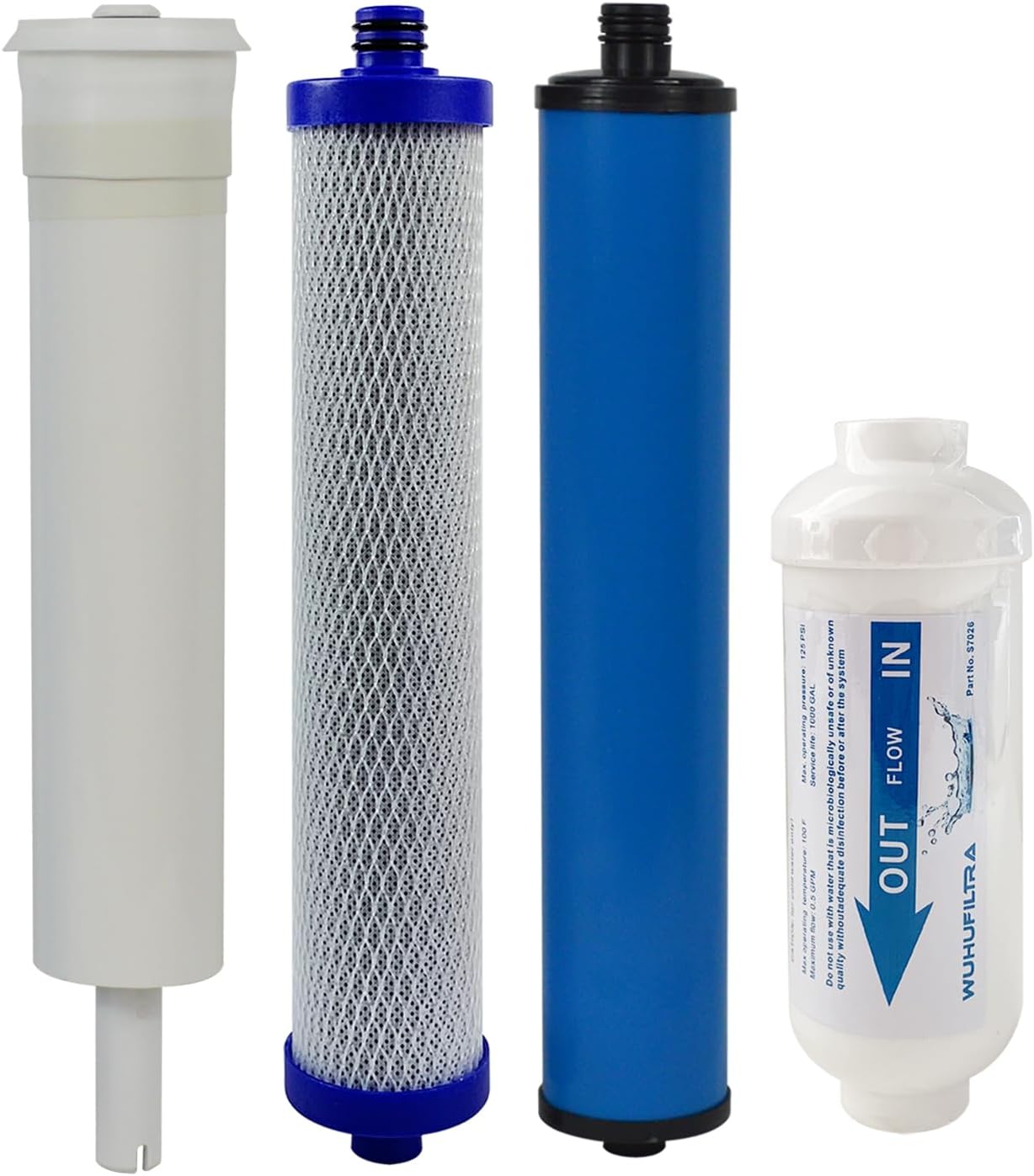 Replacement Filter Set With Membrane S-1229RS for Microline 435 Reverse Osmosis System