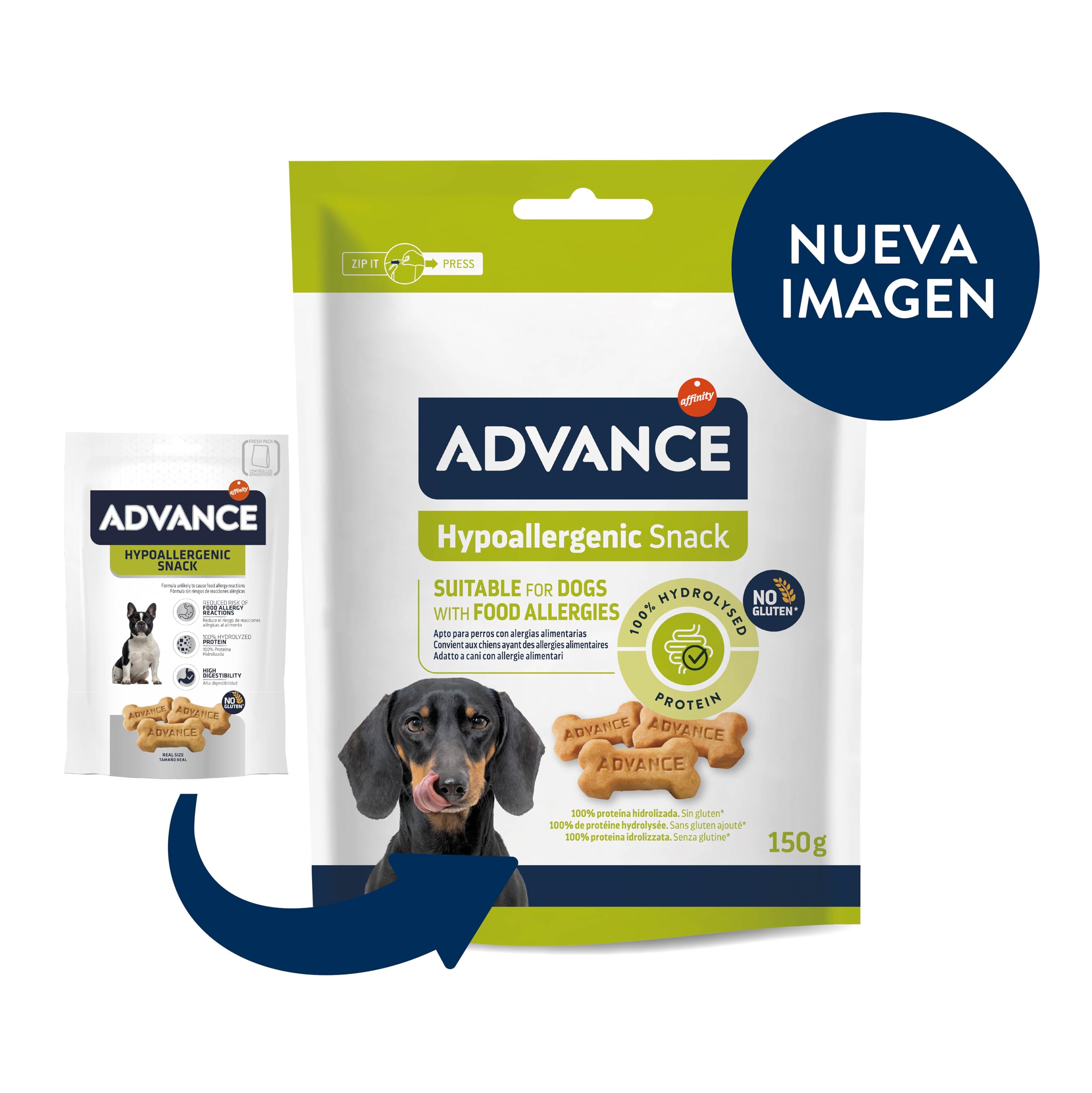 ADVANCE - Snack, 7 confezioni da 150 g