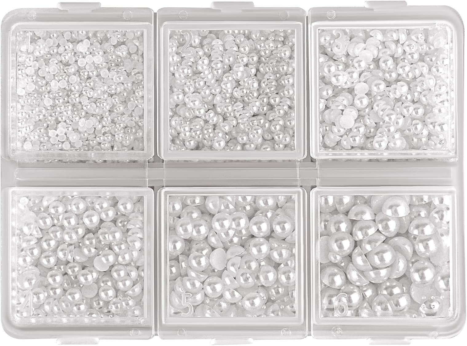 Perles Demi-Perles Noires Cabochon Dos Plat Pour Bricolage