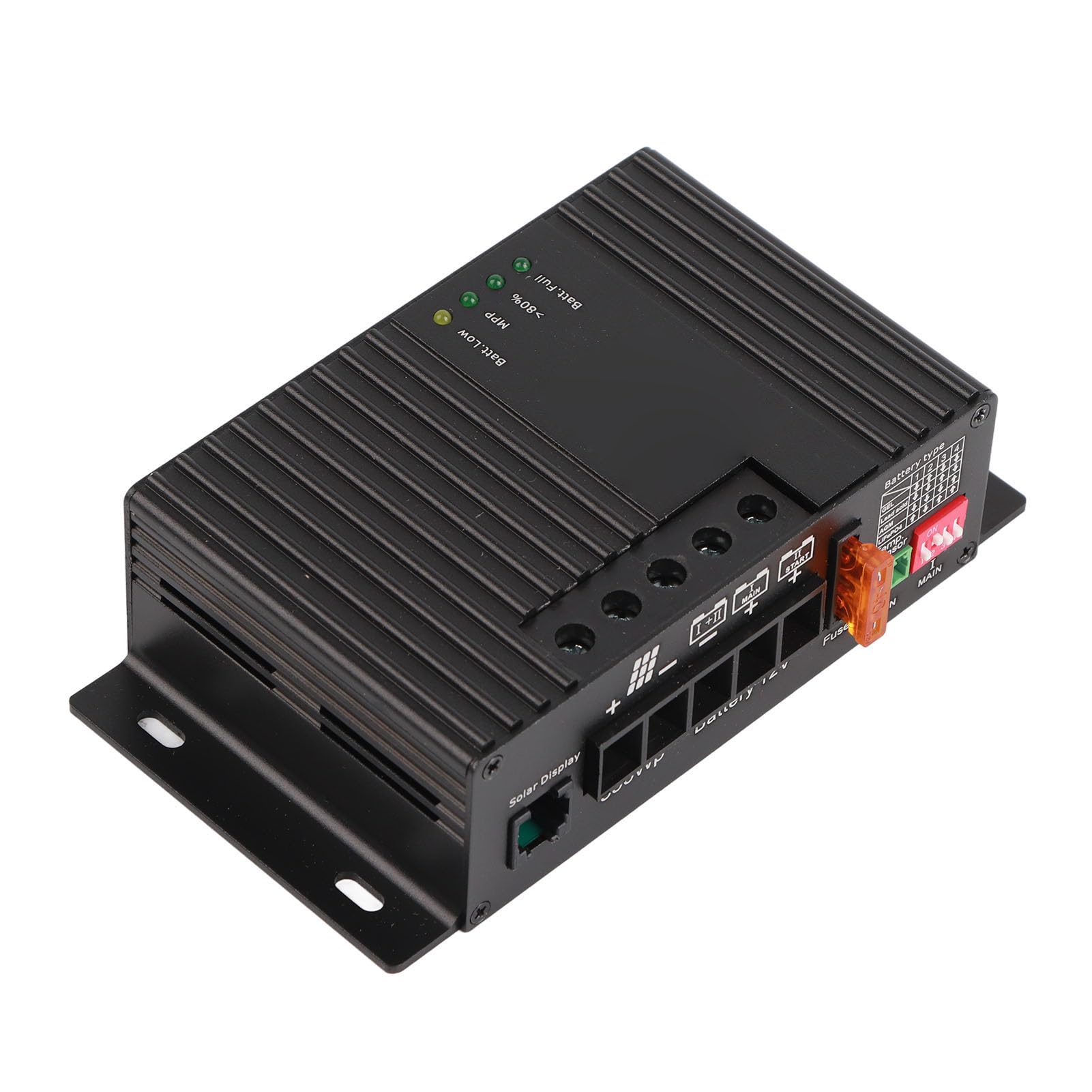 Regolatore di Carica Solare 12V Regolatore di Scarica del Caricatore del Pannello Solare MPPT Carica Doppia della Batteria (MPPT5025A DOPPIA (25A))