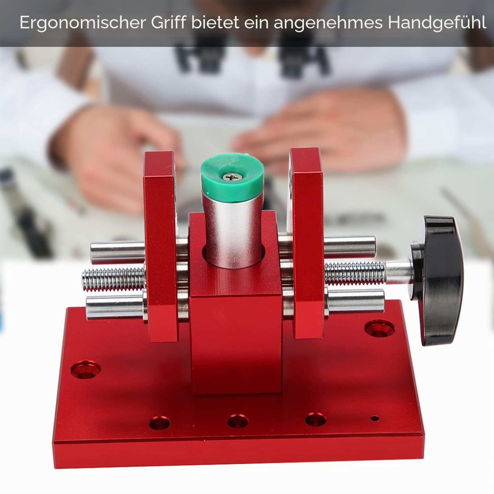 Uhrenwerkzeug, Edelstahl Uhrmacherwerkzeug Uhr Reparatur Werkzeug, Verstellbaren Uhr Stiftausdrücker Watch Tool Kit für Uhrmacher