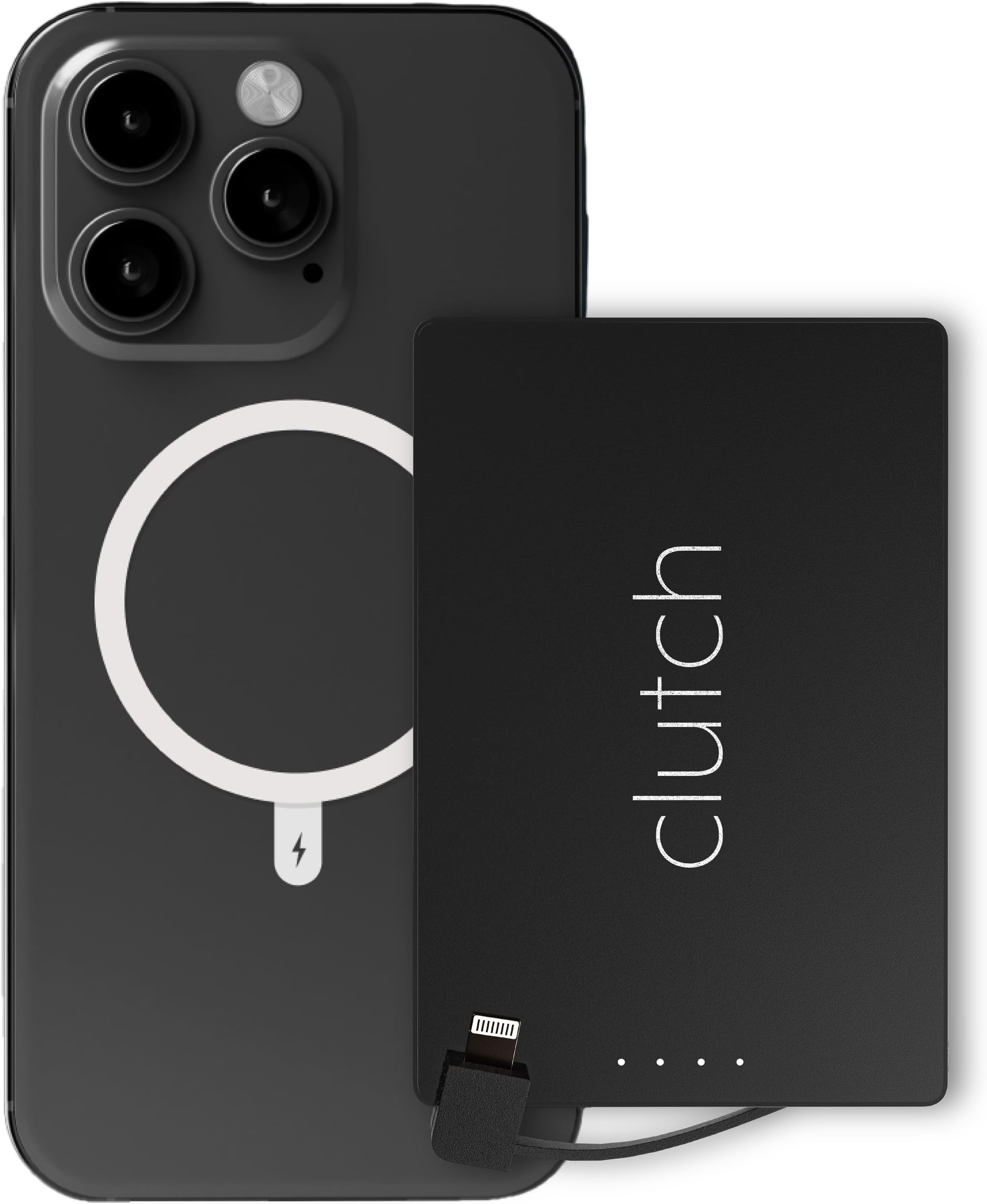 Clutch Pro Portable Charger Compatible with iPhone 14