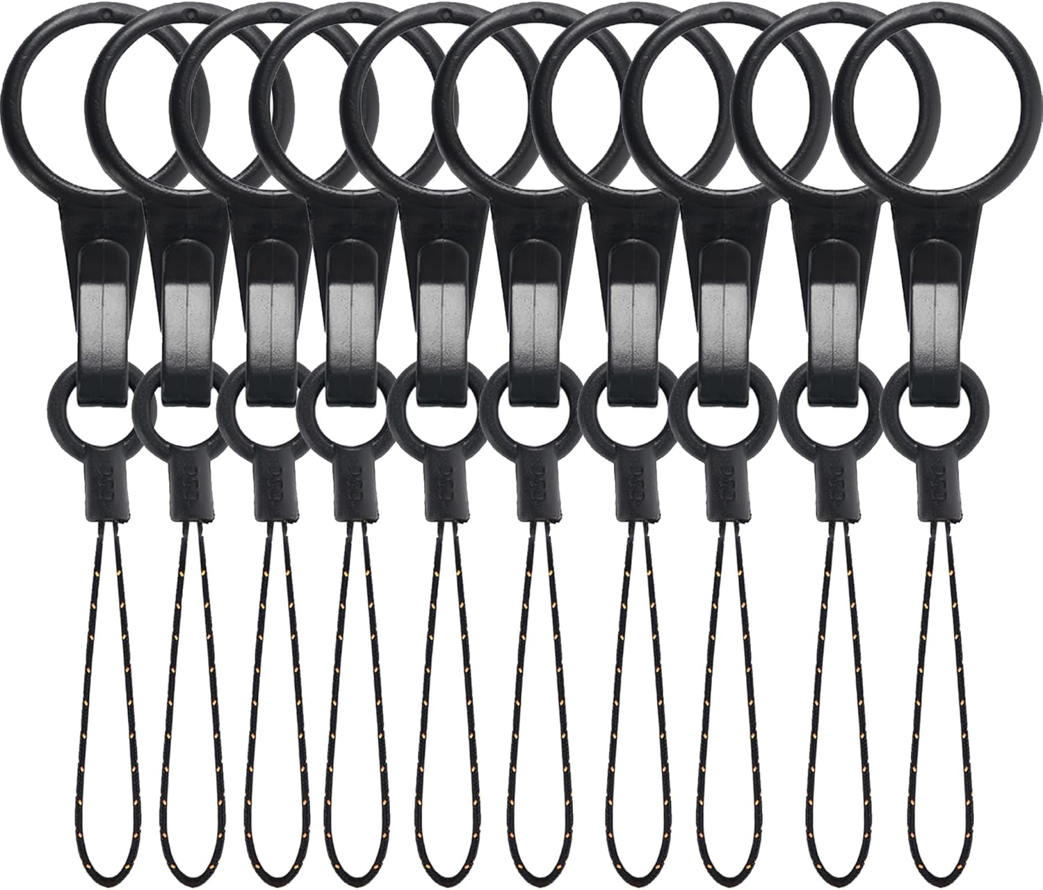 YOUOWO 10 Pcs Lanyards,For USB, Phone, Key Finger Ring Plastic Strap Detachable Small Lanyard - Image 5