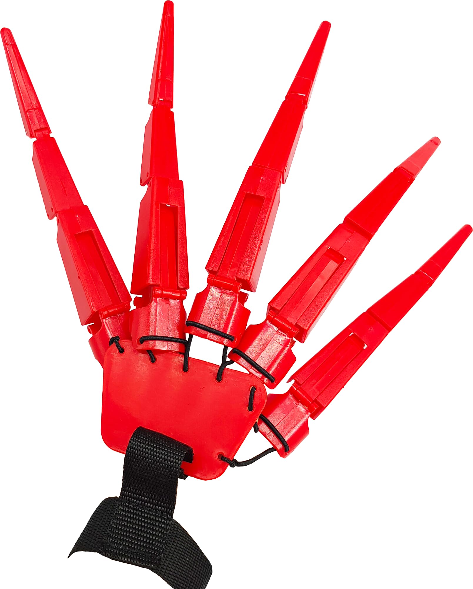 Studio Halloween Adult's Red Articulating Left Hand Finger Glove Costume Accessory