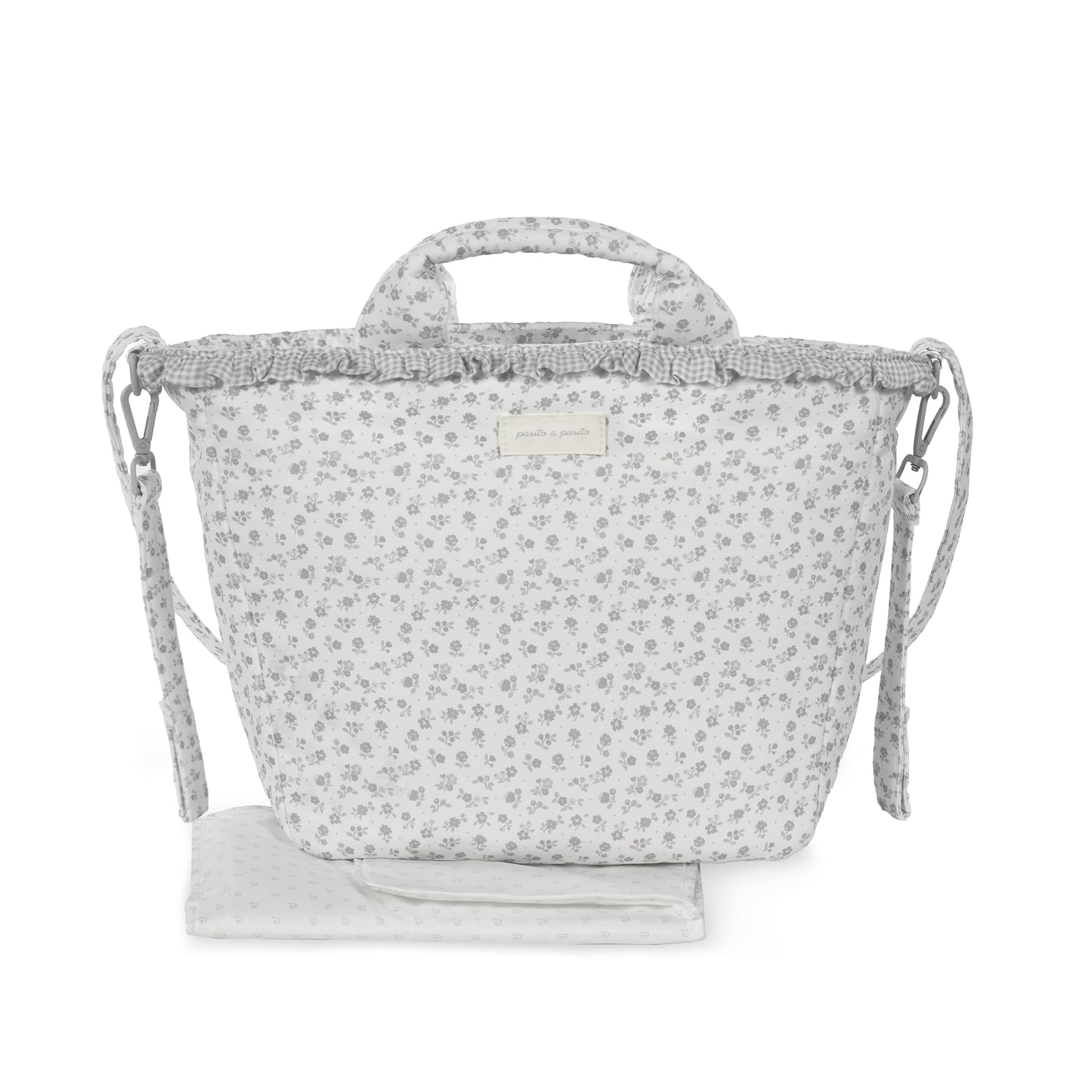 Pasito a Pasito Bolsa Canastilla Little Bloom (Blanco)
