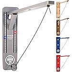 GoSports Hook 21 Wall Mounted Ring Swing Game with Foldable Arm - Play Indoors or Outdoors