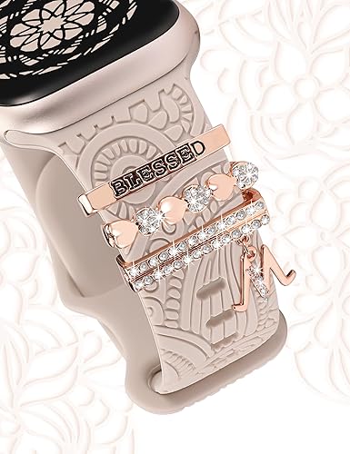 Miniatura 2 de Anillos decorativos compatibles con correas de Apple Watch de 1.654 pulgadas, 1.614 pulgadas, 1.575 pulgadas, 1.496 pulgadas, 1.732 pulgadas, 1.732