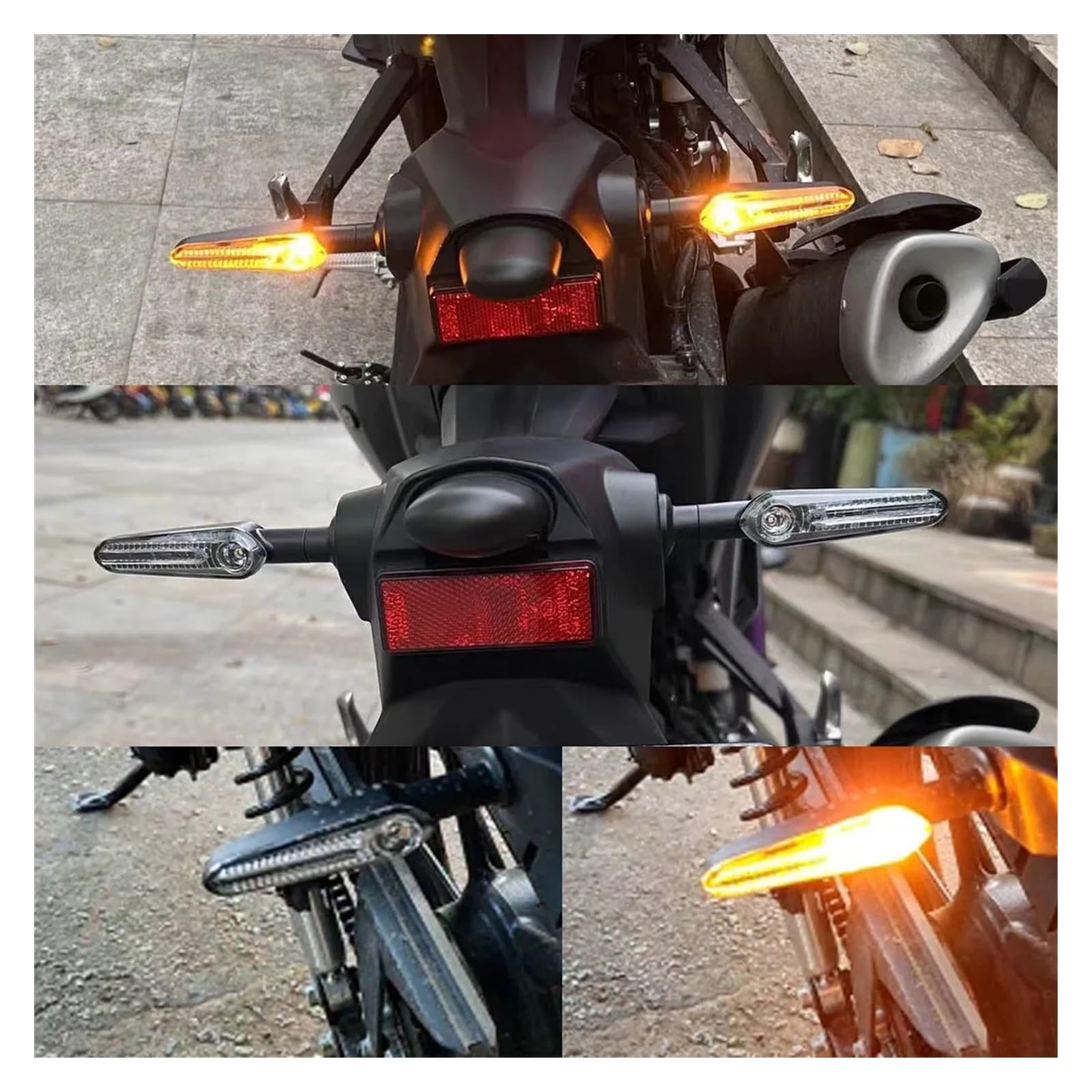 Indicatore di direzione a LED per moto Indicatoris Motos