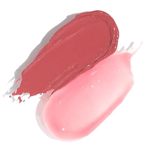 Miniatura 2 de Wander Beauty OTWIn The Clear - Acondicionador de labios y crema de doble cara con vitamina E y manteca de karité, bálsamo labial teñido brillante