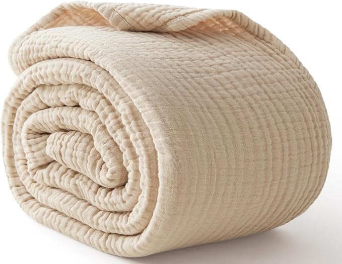 Muslin Throw Blanket for Couch