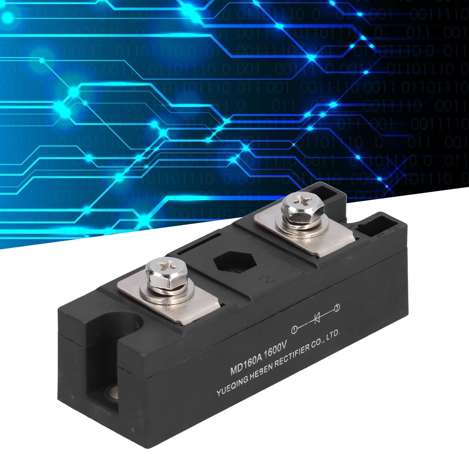 Mavaol Diodengleichrichtermodul, Anti-Reverse-Brücke, gemeinsame Kathode, 2 in 1 Ausgang für PV-System 1600 V Mavaol Diodengleichrichtermodul, Anti-Reverse-Brücke, gemeinsame Kathode, 2 in 1 Ausgang für PV-System 1600 V