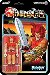 Super7 Thundercats Mirror Lion-O - 3.75" Thundercats Action Figure with Accessory Classic TV Show Collectibles and Retro Toys