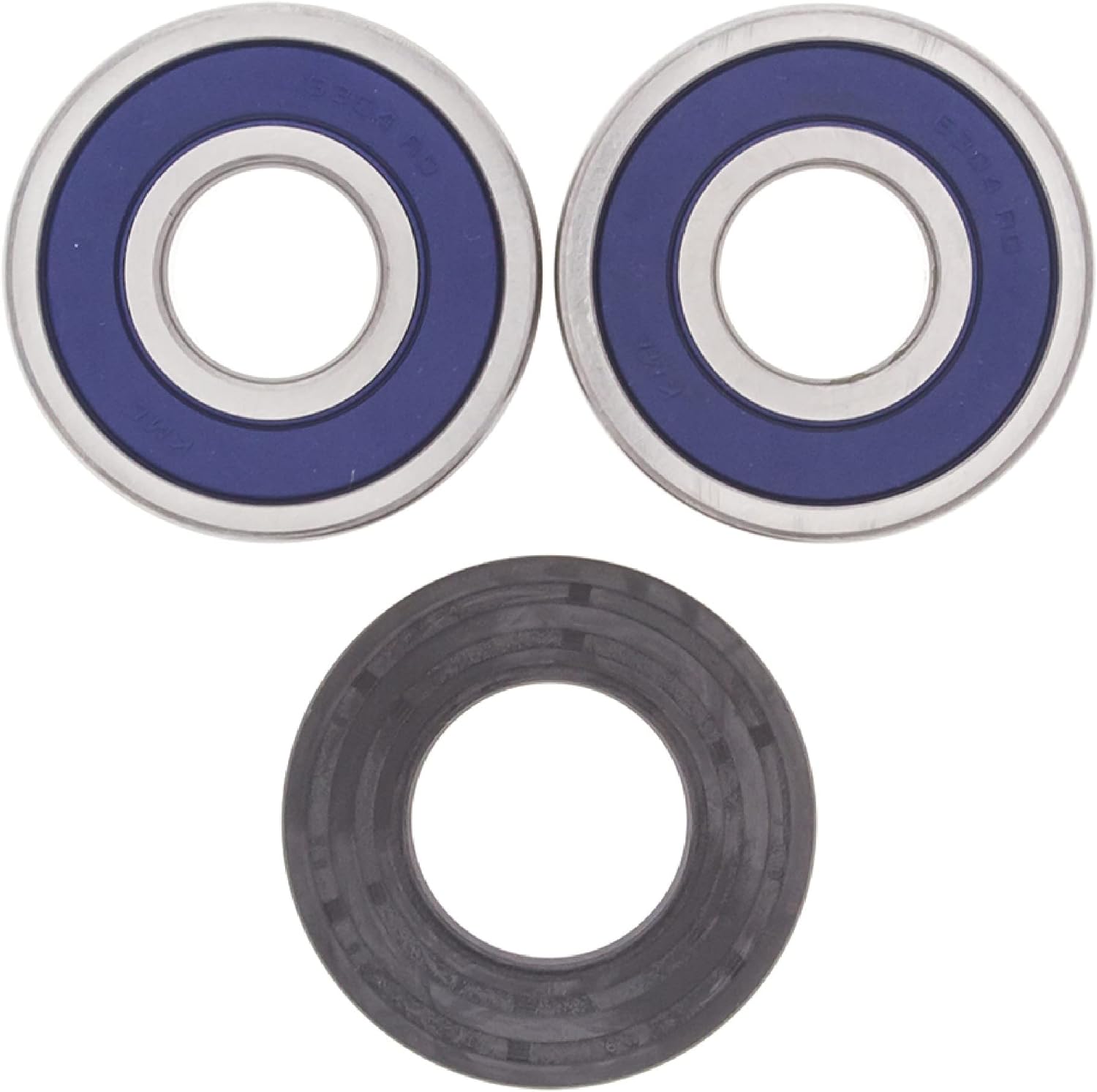 All Balls Racing 25-1353 Rear Wheel Bearing Kit Compatible with/Replacement for Kawasaki KZ 1100 A Shaft 1981-1983, ZL 900 A Eliminator 1985-1986, ZG 1300 A 1984, ZN 1100 B LTD Shaft 1984-1985
