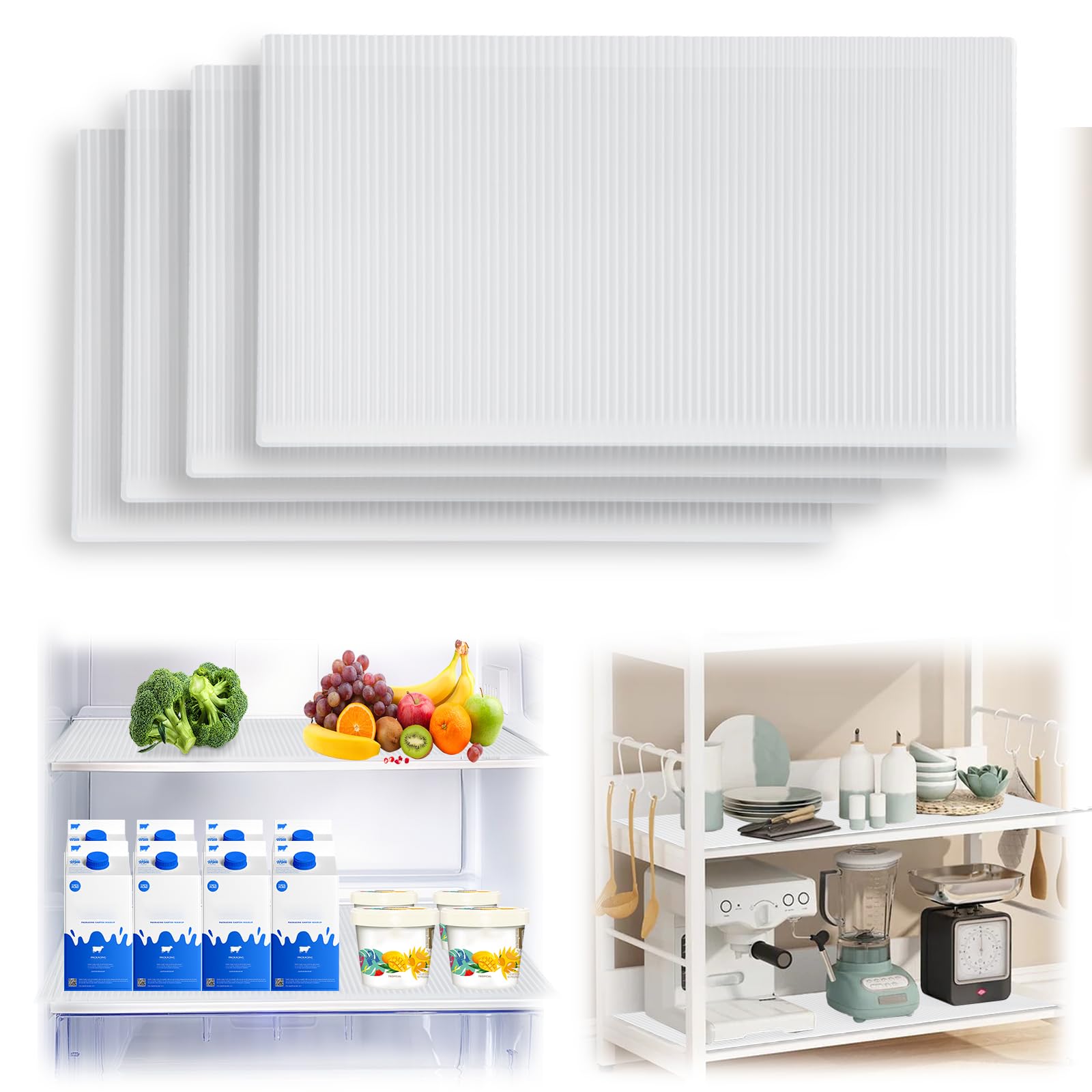 Tapis de réfrigérateur lavable pour garder vos légumes frais et tiroirs propres