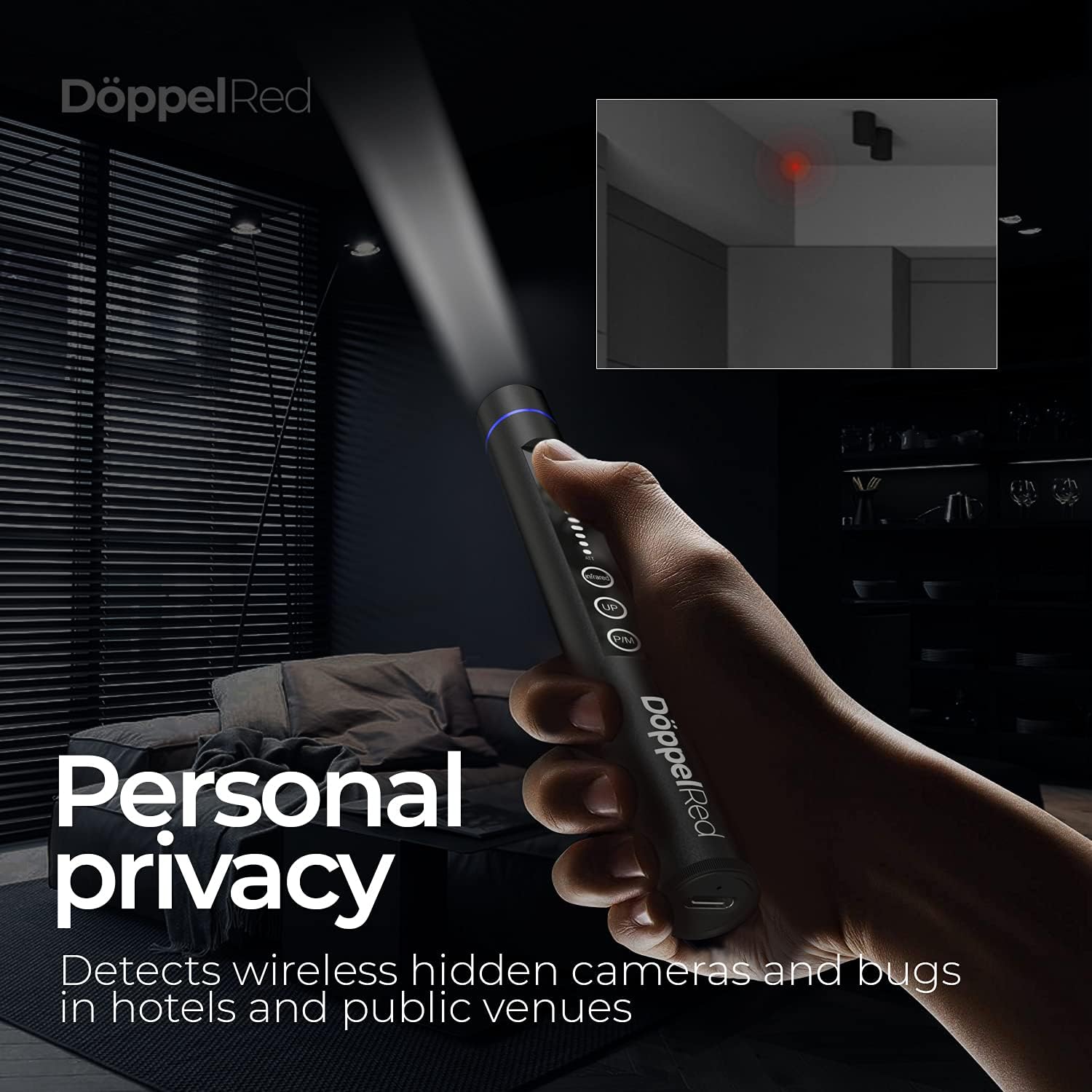 Hidden Camera Detector, Privacy Pen Anti-Spy Camera Finder, Bug and GPS Tracker Detector for Home, Office, and Travel - Hero Pen Hidden Device Detector, Perfect for Gift - Image 6