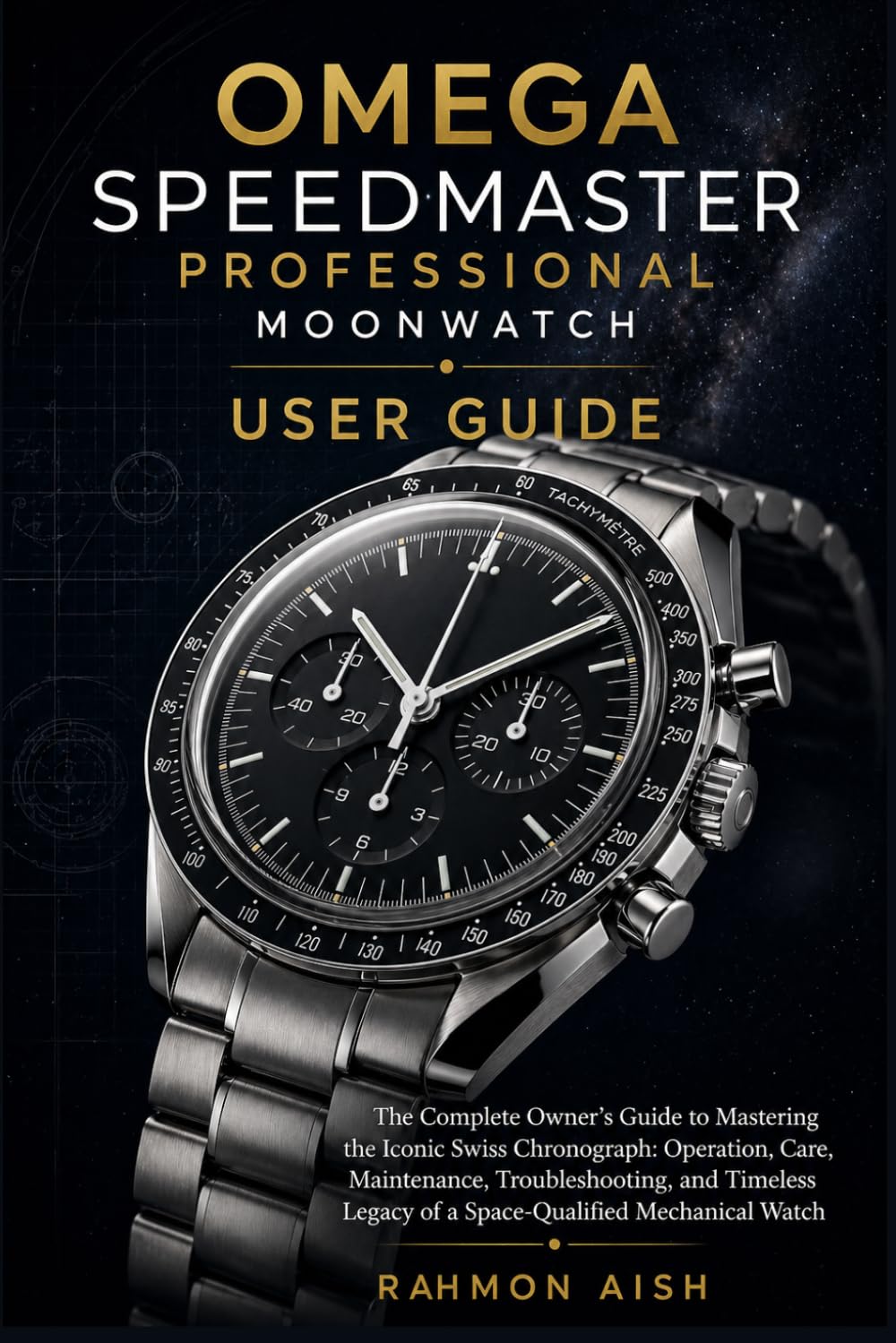 OMEGA SPEEDMASTER PROFESSIONAL MOONWATCH USER GUIDE: The Complete Owner’s Guide to Mastering the Iconic Swiss Chronograph: Operation, Care, Maintenance, Troubleshooting, and Timeless Legacy of a Space