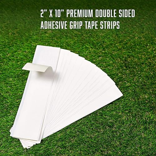 Miniatura 2 de Wedge Guys Cinta de agarre de golf profesional de 2 "x 10" tiras adhesivas de doble cara activadas por disolvente para regripping palos de golf