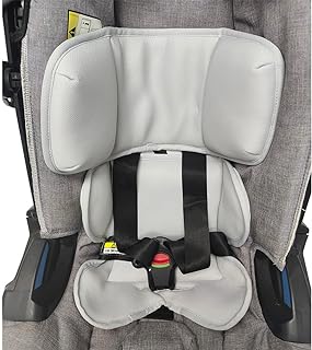 SeedFuture Baby Stroller Seat Supports Grey Compatible with DOONA, Head and Body Support Pillow Pad Cushion, Stroller Acce...