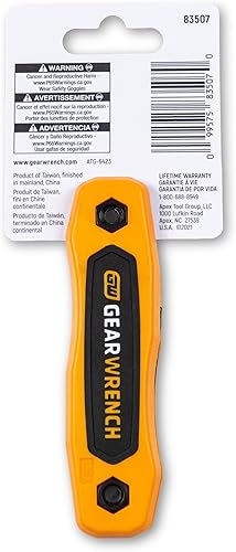 Miniatura 4 de GEARWRENCH 83507 Juego de llaves hexagonales plegables Torx a prueba de manipulaciones de 8 piezas