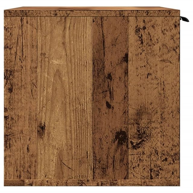 Foto 7 de 8 de vidaXL Mueble arenero para Gatos Madera Envejecida 60x40x40 cm